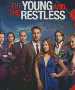 Young And The Restless Serie Poster Diamond Painting