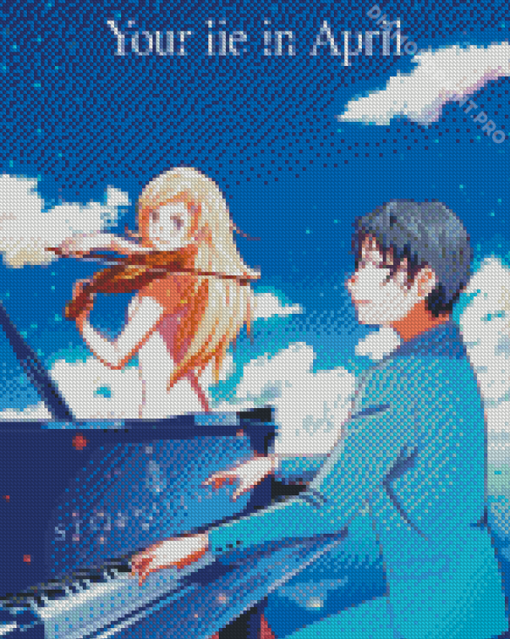 Your Lie In April Diamond Painting