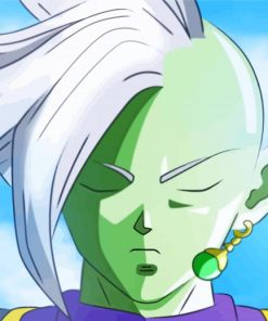 Zamasu Face Diamond Painting