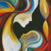 Abstract Mother And Son Diamond Painting