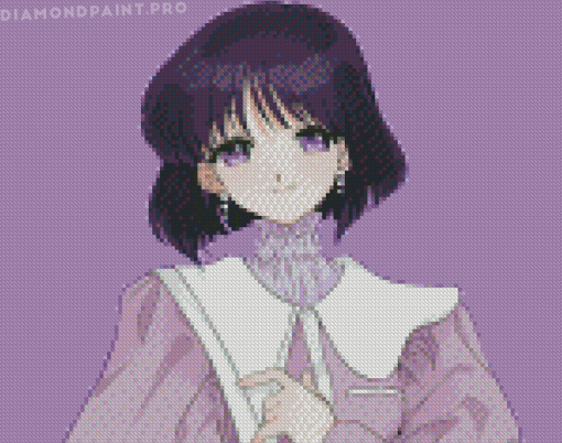 Adorable Sailor Saturn Diamond Painting