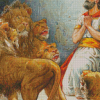 Aesthetic Daniel In The Lions Den Diamond Painting