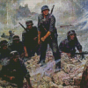 Aesthetic Military Ww2 Diamond Painting