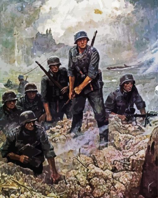 Aesthetic Military Ww2 Diamond Painting