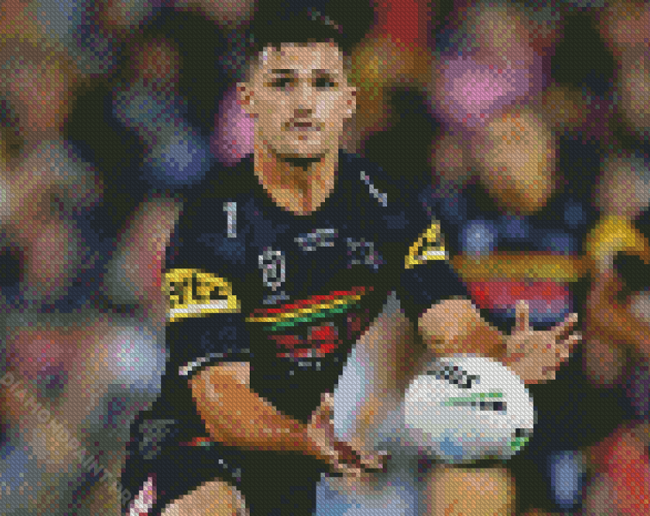 Aesthetic Penrith Panthers Art Diamond Painting DiamondPaint.PRO