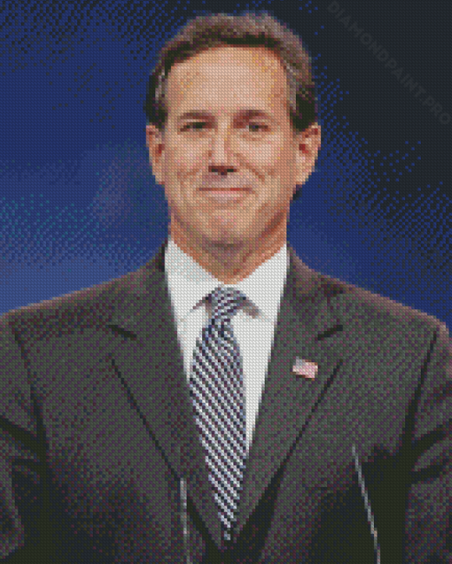 Aesthetic Rick Santorum Diamond Painting