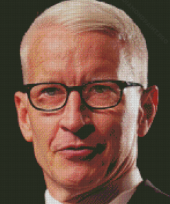 Aesthetic Anderson Cooper Diamond Painting