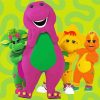 Cool Barney And Friends Diamond Painting