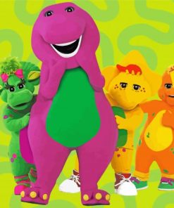 Cool Barney And Friends Diamond Painting