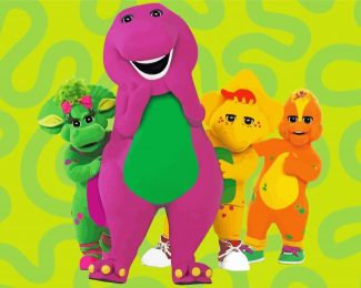 Barney And Friends Diamond Painting - DiamondPaint.PRO