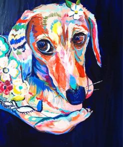 Cute Dog Starla Michelle Diamond Painting