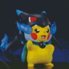 Pikachu Charizard X Diamond Painting