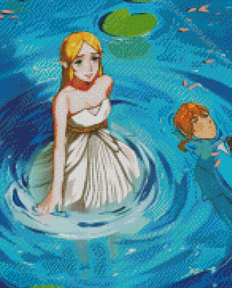 Princess Zelda And Link Diamond Painting