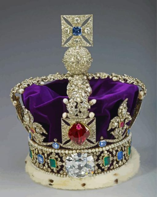 Queen Crown Diamond Painting