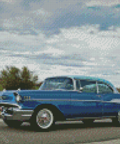1957 Chevy Car Diamond Painting