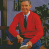 Aesthetic Fred Rogers Diamond Painting