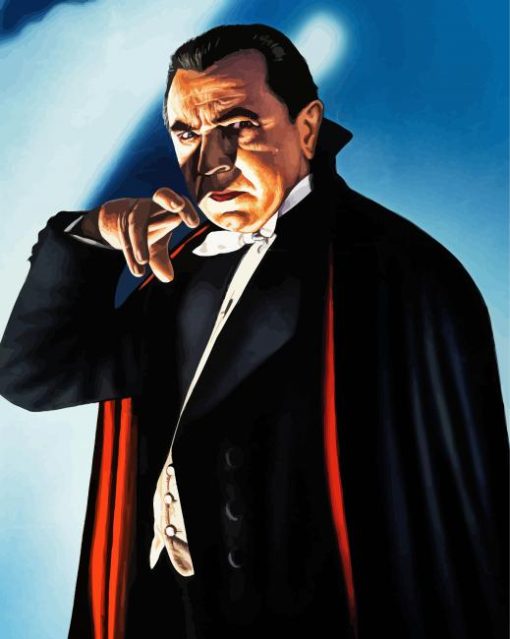 Aesthetic Bela Lugosi Diamond Painting