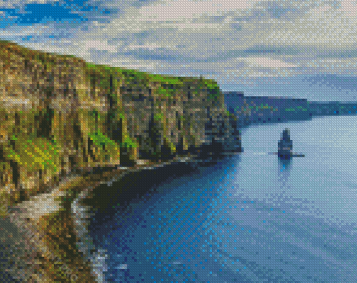 Aesthetic Cliffs Of Moher Lahchich Diamond Painting