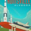 Alabama Huntsville Poster Diamond Painting