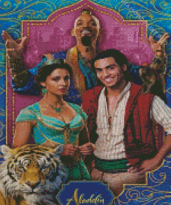 Aladdin 2019 Movie Poster Diamond Painting