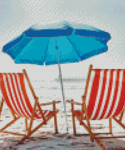 Beaches Chairs Art Diamond Painting