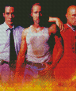 Con Air Characters Art Diamond Painting