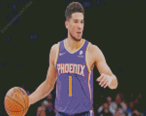 Devin Booker Suns Phoenix Diamond Painting