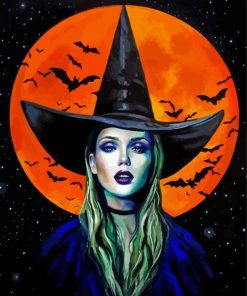 Halloween Witch Diamond Painting