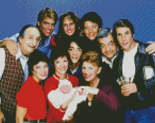 Happy Days Characters Diamond Painting
