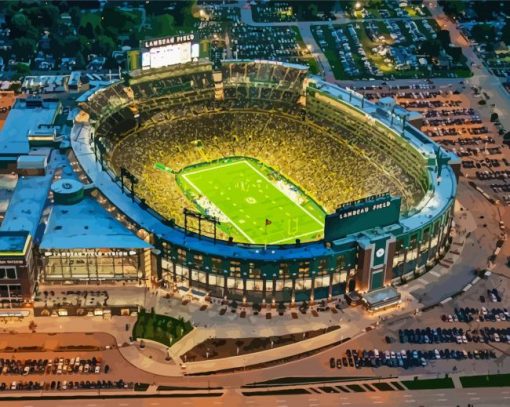 Lambeau Field Diamond Painting