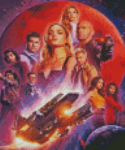 Legends Of Tomorrow Science Fiction Serie Diamond Painting