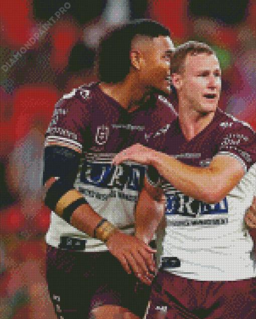 Manly Sea Eagles Players Diamond Painting