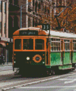 Melbourne Tram Diamond Painting