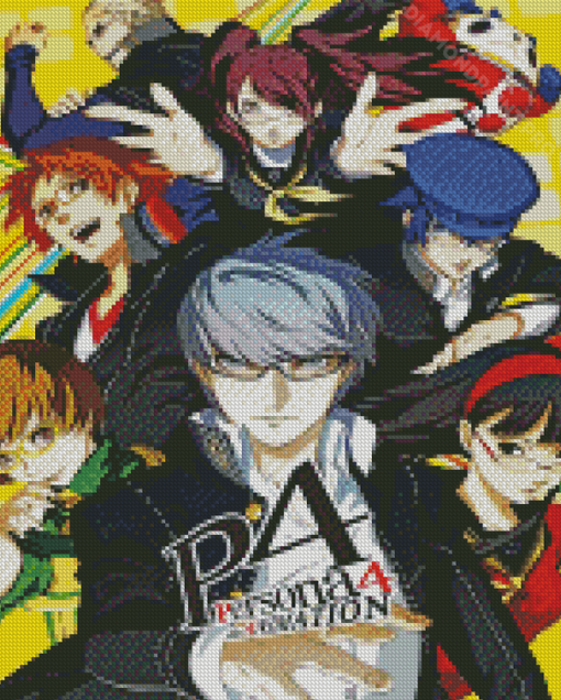 Persona 4 Poster Diamond Painting