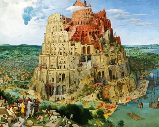 Pieter Bruegel The Elder The Tower Of Babel Diamond Painting