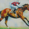 Race Horse Art Diamond Painting