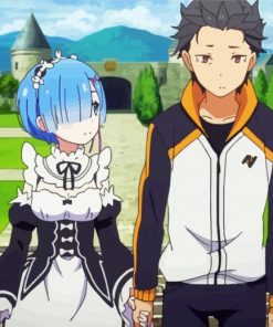 Rezero Characters Diamond Painting