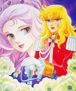The Rose Of Versailles Characters Diamond Painting