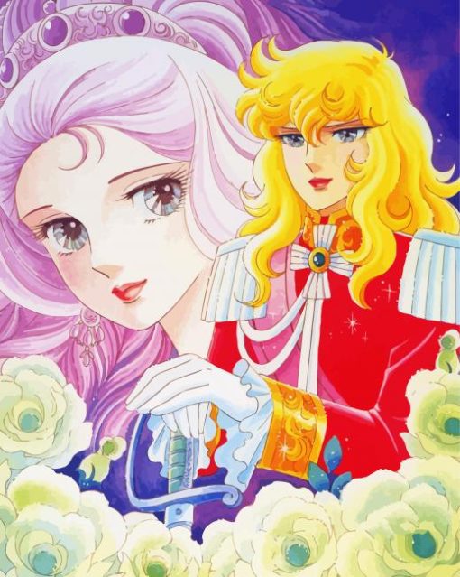 The Rose Of Versailles Characters Diamond Painting