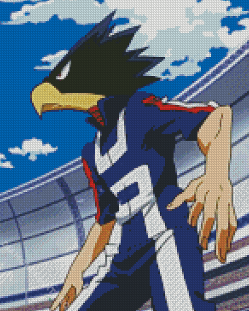 Tokoyami Fumikage diamond Painting