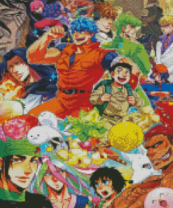 Toriko Anime Characters Diamond Painting