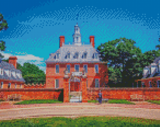 Williamsburg Virginia Diamond Painting