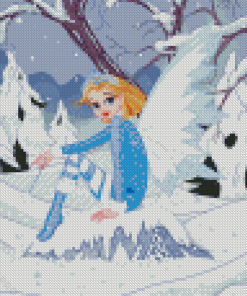 Winter Fairy Diamond Painting