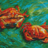 Abstract Crab Diamond Painting