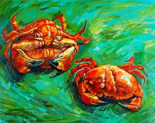 Abstract Crab Diamond Painting