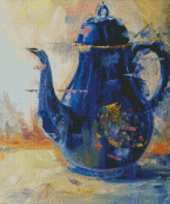 Abstract Tea Pot Diamond Painting