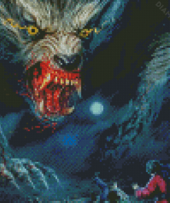 Aesthetic An American Werewolf In London Diamond Painting