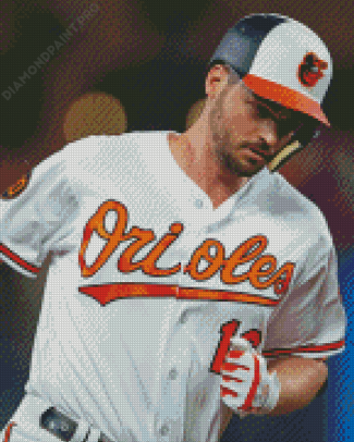 Aesthetic Baltimore Orioles Baseball Diamond Painting