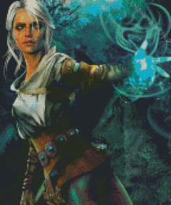 Aesthetic Ciri From The Witcher Art Diamond Painting