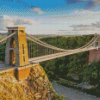 Aesthetic Clifton Suspension Bridge Bristol Diamond Painting